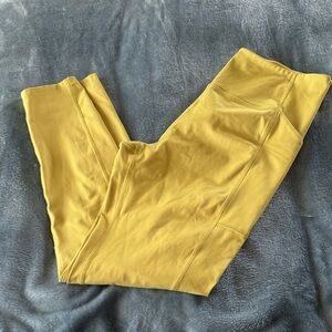 Girlfriend Collective Yellow Leggings